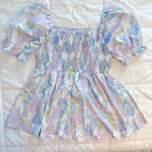 Large Floral top! NWOT. Purchased at Boutique.